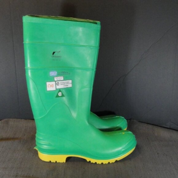NEW ONGUARD HAZMAX ULTRAGRIP SIPE PROTECTIVE FOOTWEAR RUBBER sz13 BOOTS SV 1427 main image 7